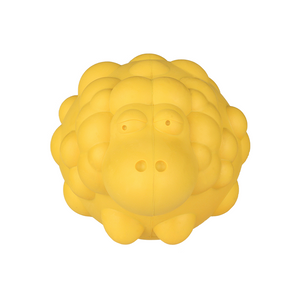 Juguete con forma de oveja Dientes limpios Masticar Perro Juguete para mascotas Precioso fabricante de juguetes chirriantes de goma Productos personalizados al por mayor