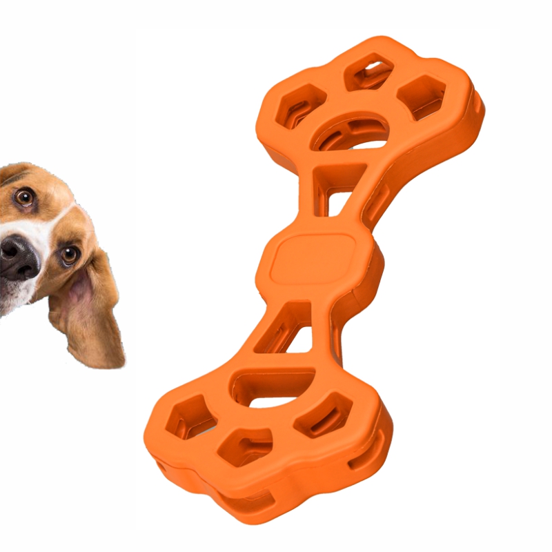 Los fabricantes de OEM / ODM mastican el hueso interactivo formado de los juguetes del perro del esfuerzo supremo